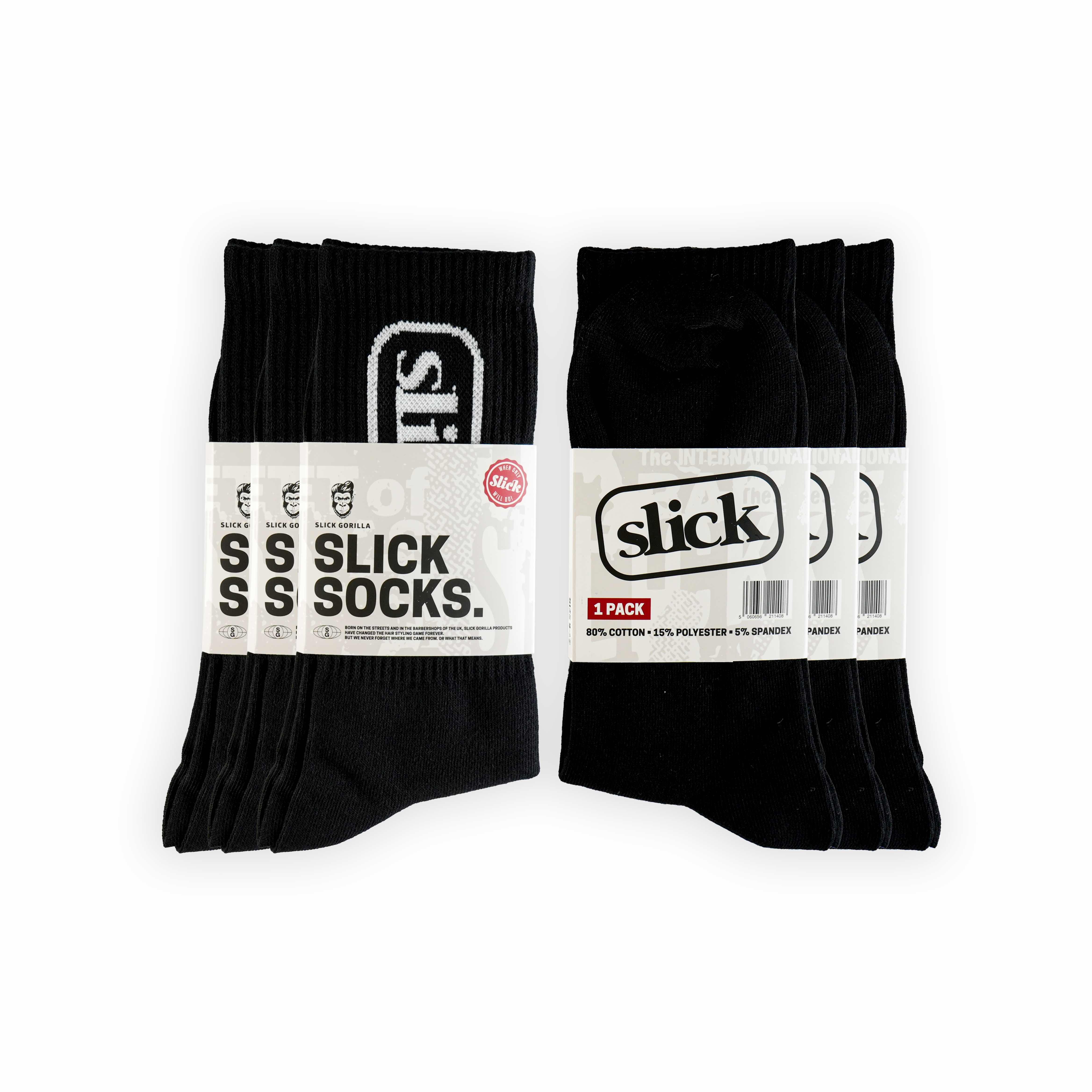 Slick Socks x 3