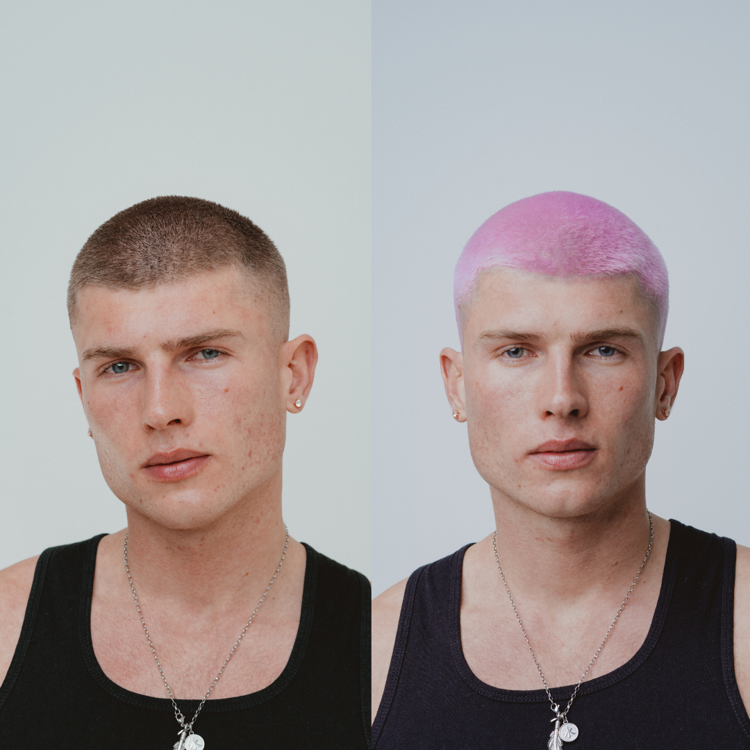 Semi Permanent Hair Colour Pink x 1